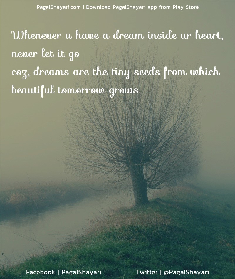 Whenever U Have A Dream Inside Ur Heart