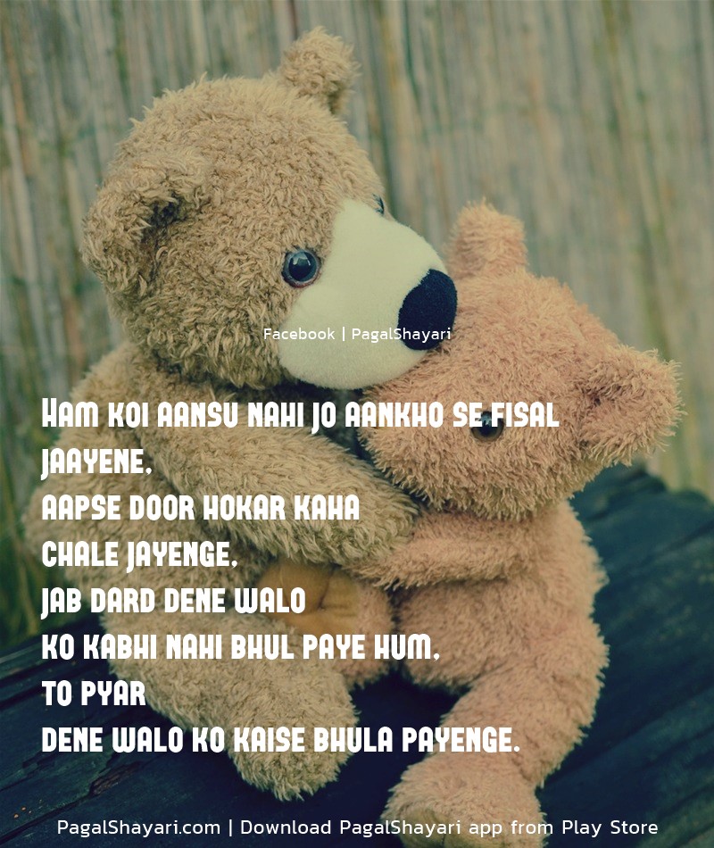 Ham Koi Aansu Nahi Jo Aankho Se Fisal
Jaayene